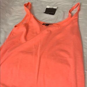 Neon pink tank top